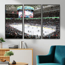 Sharks Arena Blackhawks Sharks Ice Hockey Stadium Wall Art