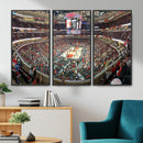 United Center Chicago Bulls Stadium Wall Art Canvas Print