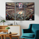 United Center Chicago Bulls Stadium Wall Art Canvas Print