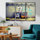 Banksy Life is Short Wall Art - Iconic Graffiti Art on by MyGreatCanvas | Canvas Wall Art Prints | Photo Prints & Wall Decor