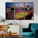 NC State Wolfpack Football Team Print - Raleigh
