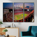 NC State Wolfpack Football Team Print - Raleigh