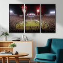 Framed Florida State Seminoles Football Team Print -