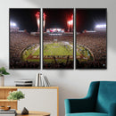Framed Florida State Seminoles Football Team Print -