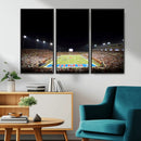 SMU Mustangs Football Team Print - Dallas Gerald J. Ford