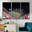 Houston Cougars Football Team Print - Houston TDECU Stadium
