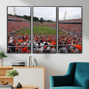 Virginia Cavaliers Football Team Print - Charlottesville Scott Stadium Print Wall Art Canvas by MyGreatCanvas | Canvas Wall Art Prints | Photo Prints & Wall Decor