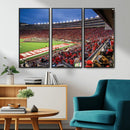 Wisconsin Badgers Football Team Print - Madison Camp Randall by MyGreatCanvas | Canvas Wall Art Prints | Photo Prints & Wall Decor