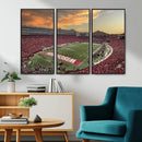 Camp Randall Stadium Wisconsin Badgers Large Wall Art Canvas