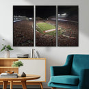 Wisconsin Badgers Football Team Print - Madison Camp Randall