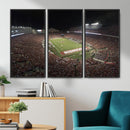 Wisconsin Badgers Football Team Print - Madison Camp Randall