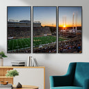 Demon Deacons Football Team Print Canvas- Winston-Salem