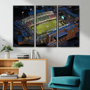 University of North Texas Mean Green Football Artwork,