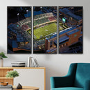 University of North Texas Mean Green Football Artwork,