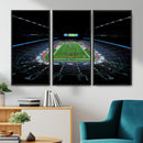 Denver Broncos Football Team Print Canvas- Denver Empower