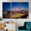 Wolfpack Football Team Wall Art Print - Raleigh