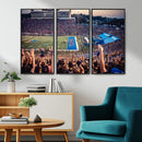 University of Kansas Jayhawks Football Team Art Print - by MyGreatCanvas | Canvas Wall Art Prints | Photo Prints & Wall Decor