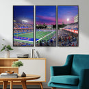 University of Kansas Jayhawks Football Team Print Canvas- by MyGreatCanvas | Canvas Wall Art Prints | Photo Prints & Wall Decor