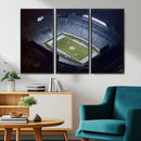 University of North Carolina Tar Heels Football Team Print - by MyGreatCanvas | Canvas Wall Art Prints | Photo Prints & Wall Decor