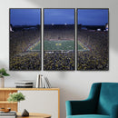 University of Michigan Wolverines Football Team Print - Ann