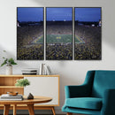 University of Michigan Wolverines Football Team Print - Ann by MyGreatCanvas | Canvas Wall Art Prints | Photo Prints & Wall Decor