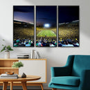 University of Michigan Wolverines Football Team Print - Ann by MyGreatCanvas | Canvas Wall Art Prints | Photo Prints & Wall Decor