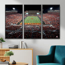 Oklahoma State Cowboys Canvas Print, Football Team Print -