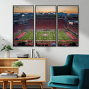 Arizona Wildcats Football Team Print - Tucson Arizona by MyGreatCanvas | Canvas Wall Art Prints | Photo Prints & Wall Decor