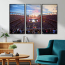 Denver Broncos Football Team Print Canvas- Empower Field at