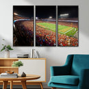 Iowa State University Cyclones Canvas Print, Football Team