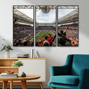 Miami Hurricanes Football Team Wall Art Print - Miami Hard