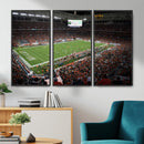 Miami Hurricanes Football Team Print Canvas- Miami Hard Rock
