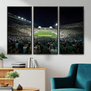 Framed Michigan State Spartans Football Team Print - East