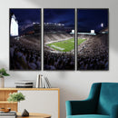 Michigan State Spartans Canvas, Framed Football Team Print -