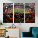 Syracuse University Orange Football Canvas Print, Football
