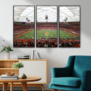 Syracuse University Orange Football Team Print - Syracuse by MyGreatCanvas | Canvas Wall Art Prints | Photo Prints & Wall Decor