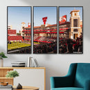 Jones AT&T Stadium Texas Tech Red Raiders Wall Art | Large