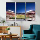 Rutgers Scarlet Knights Football Team Print - Piscataway SHI by MyGreatCanvas | Canvas Wall Art Prints | Photo Prints & Wall Decor