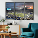 Memphis Tigers Football Team Print - Memphis Simmons Bank