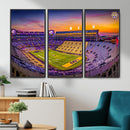 The Louisiana State University Tigers Football Team Print -