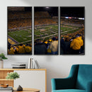 West Virginia Uni Mountaineers Football Team Print - Milan