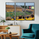 Puskar Stadium Canvas Print Wall Art - Morgantown Print -