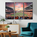 Oregon State Beavers Football Team Print - Corvallis Reser by MyGreatCanvas | Canvas Wall Art Prints | Photo Prints & Wall Decor