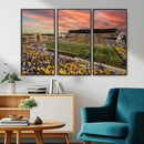 University of Wyoming Cowboys Football Team Print - Laramie by MyGreatCanvas | Canvas Wall Art Prints | Photo Prints & Wall Decor