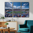 Air Force Falcons Football Team Print - Colorado Springs by MyGreatCanvas | Canvas Wall Art Prints | Photo Prints & Wall Decor