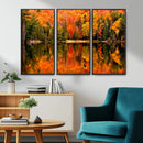 Forest Reflection Art | Autumn Forest Reflection Wall Art | by MyGreatCanvas | Canvas Wall Art Prints | Photo Prints & Wall Decor