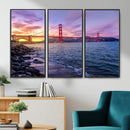 Golden Gate Bridge Wall Art Canvas Print – Framed San by MyGreatCanvas | Canvas Wall Art Prints | Photo Prints & Wall Decor