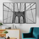 Large Brooklyn Bridge Wall Art Canvas Print