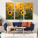 Sunflower Sunshine Wall Art Canvas Print by MyGreatCanvas | Canvas Wall Art Prints | Photo Prints & Wall Decor