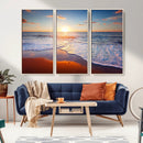 Ocean Beach Wall Art – Coastal Sunset Tropical Island by MyGreatCanvas | Canvas Wall Art Prints | Photo Prints & Wall Decor